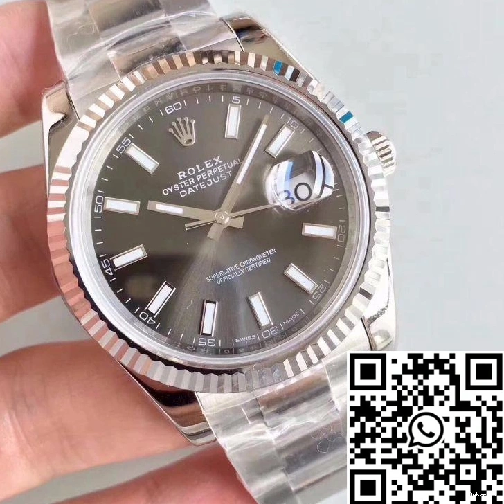 Factory EW M126334-0014 II Datejust Rolex Grey Dial 0307